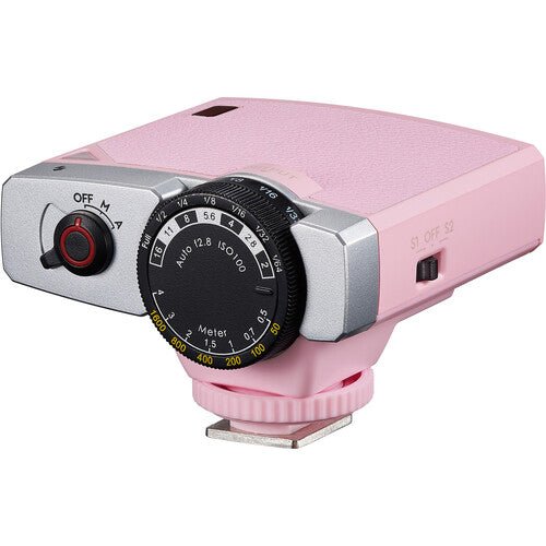 Shop Godox Lux Junior Retro Camera Flash (Pink) by Godox at B&C Camera