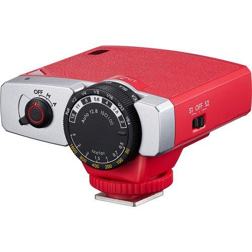Shop Godox Lux Junior Retro Camera Flash (Red) by Godox at B&C Camera