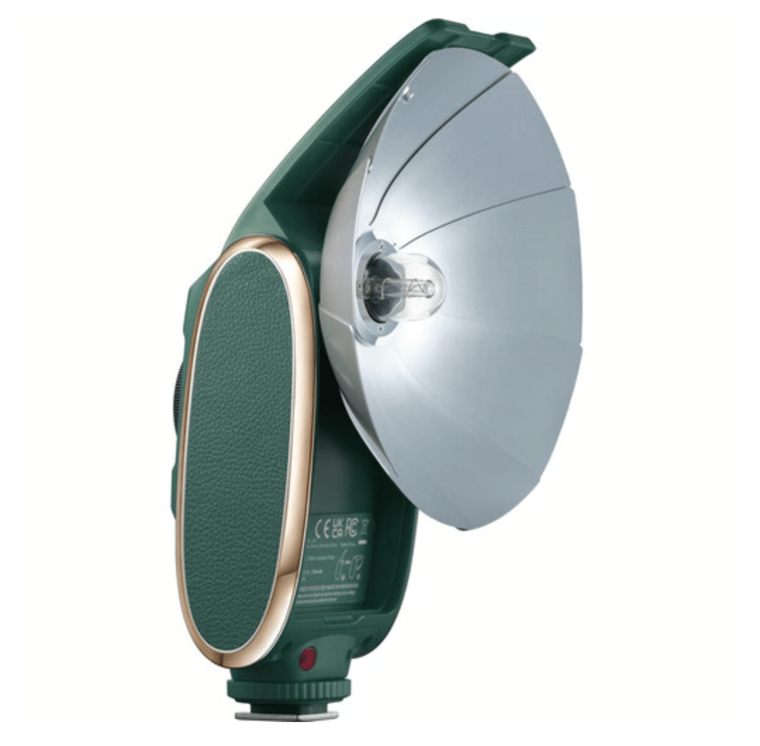Shop Godox Lux Senior Retro Camera Flash (Dark Green) by Godox at B&C Camera