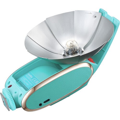 Godox Lux Senior Retro Camera Flash (Mint Green) - B&C Camera