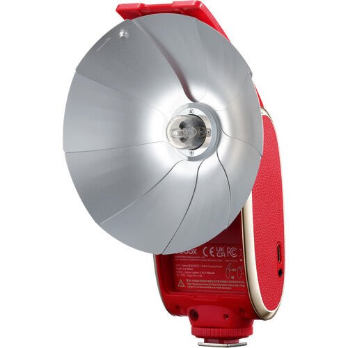 Shop Godox Lux Senior Retro Camera Flash (Red) by Godox at B&C Camera