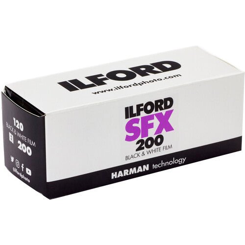 Shop Ilford SFX 200 Black and White Negative Film (120 Roll Film) by Ilford at B&C Camera