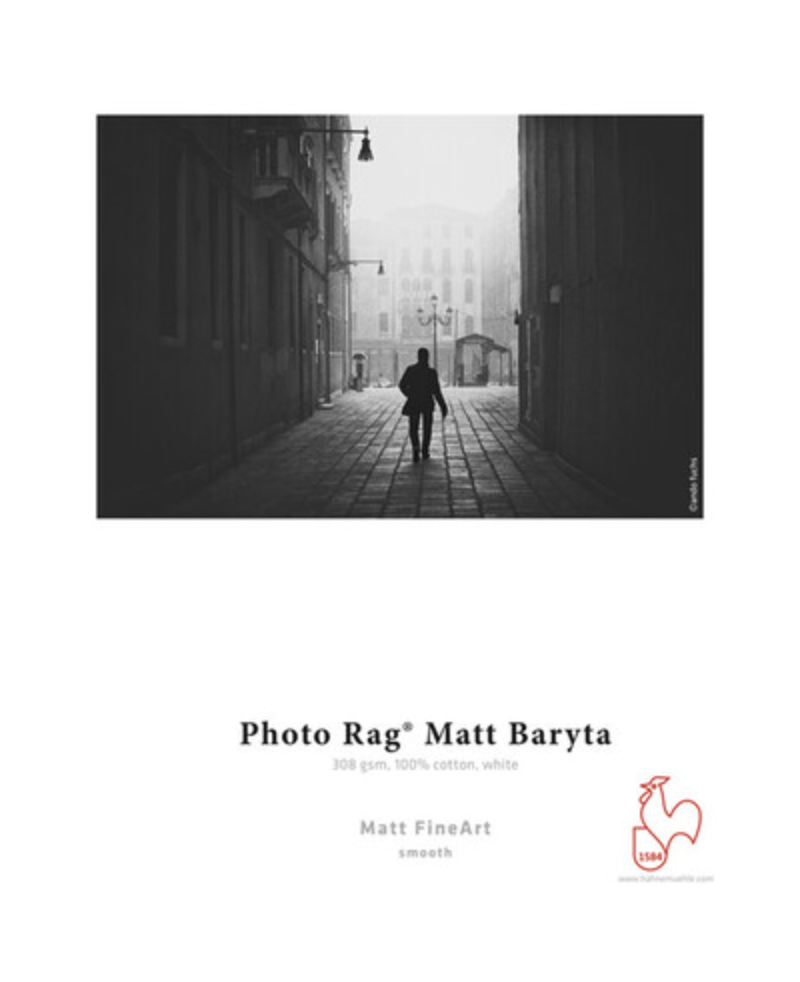 Shop Hahnemuhle Photo Rag Matt Baryta Paper (11 x 17", 25 Sheets) by Hahnemuhle at B&C Camera
