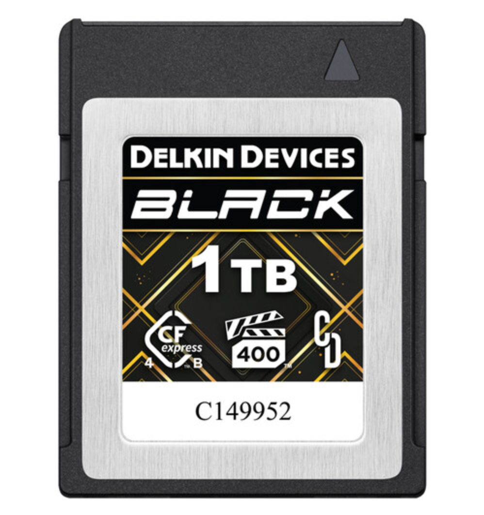 Shop Delkin Devices 1TB BLACK CFexpress Type B 4.0 Memory Card by Delkin at B&C Camera