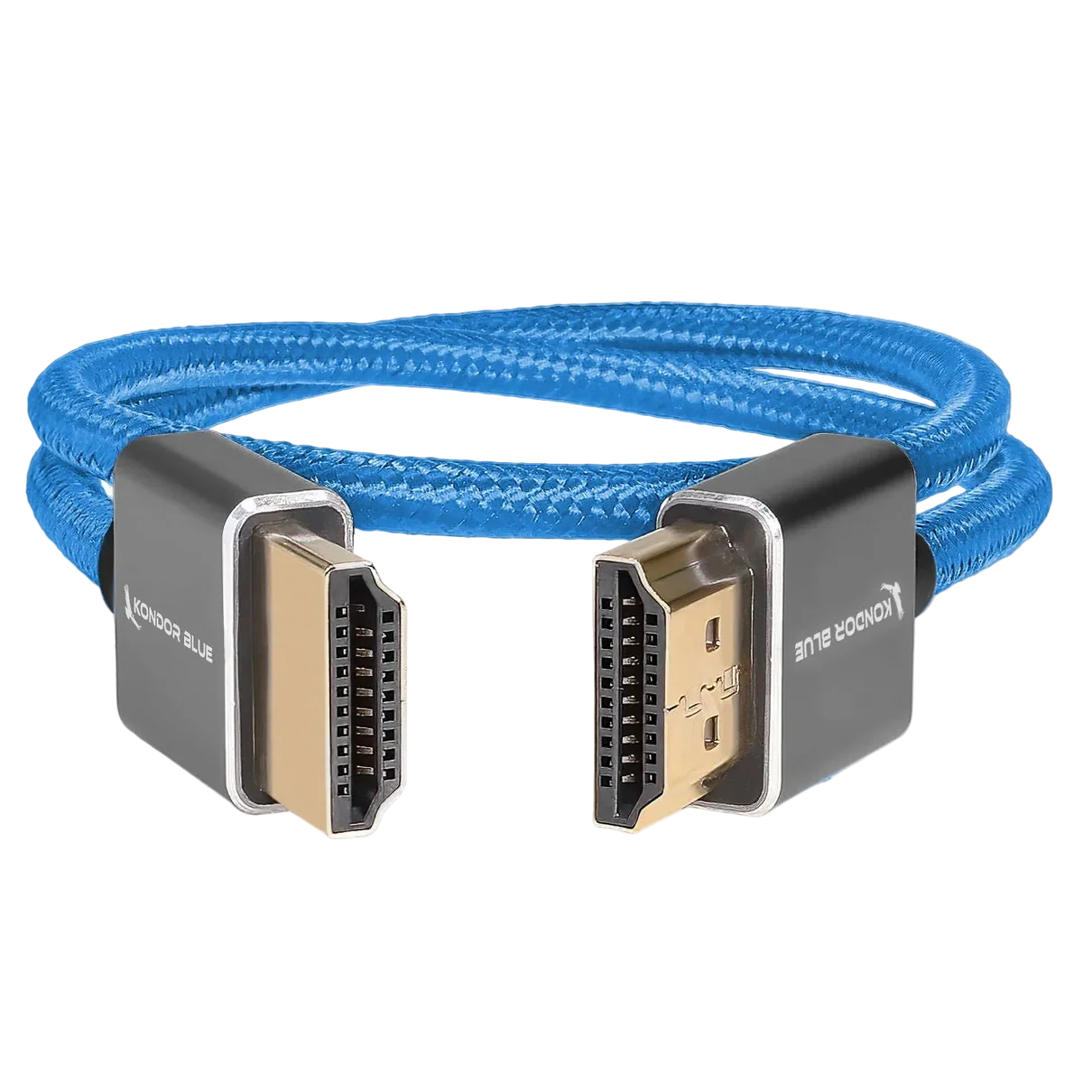 Kondor Blue HDMI to HDMI 16" Braided Cable for On-Camera Monitors