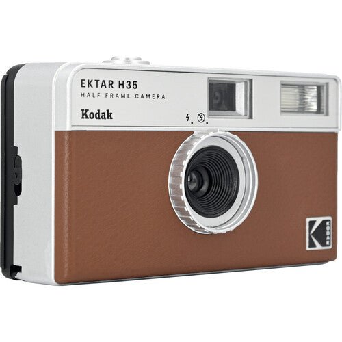 Shop Kodak Ektar H35 Half Frame Film Camera (Brown) by Kodak at B&C Camera