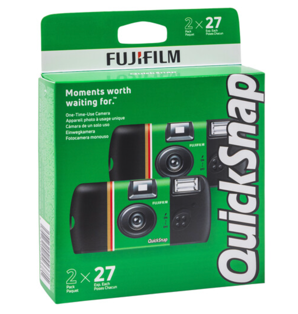 Shop FUJIFILM QUICKSNAP FLASH 400 27EXP (2-PACK) by Fujifilm at B&C Camera