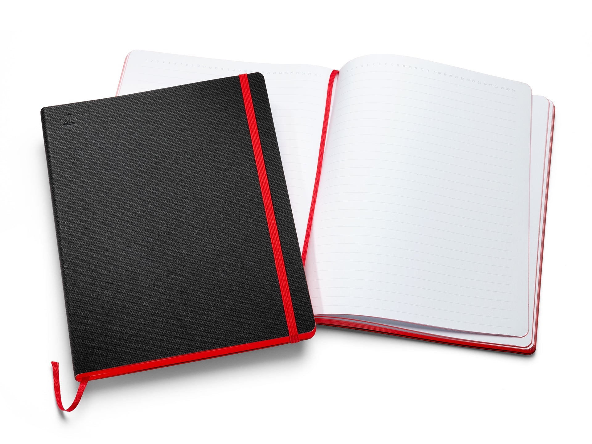 Leica Notebook - Special Format in Black Diamond Leather - B&C Camera