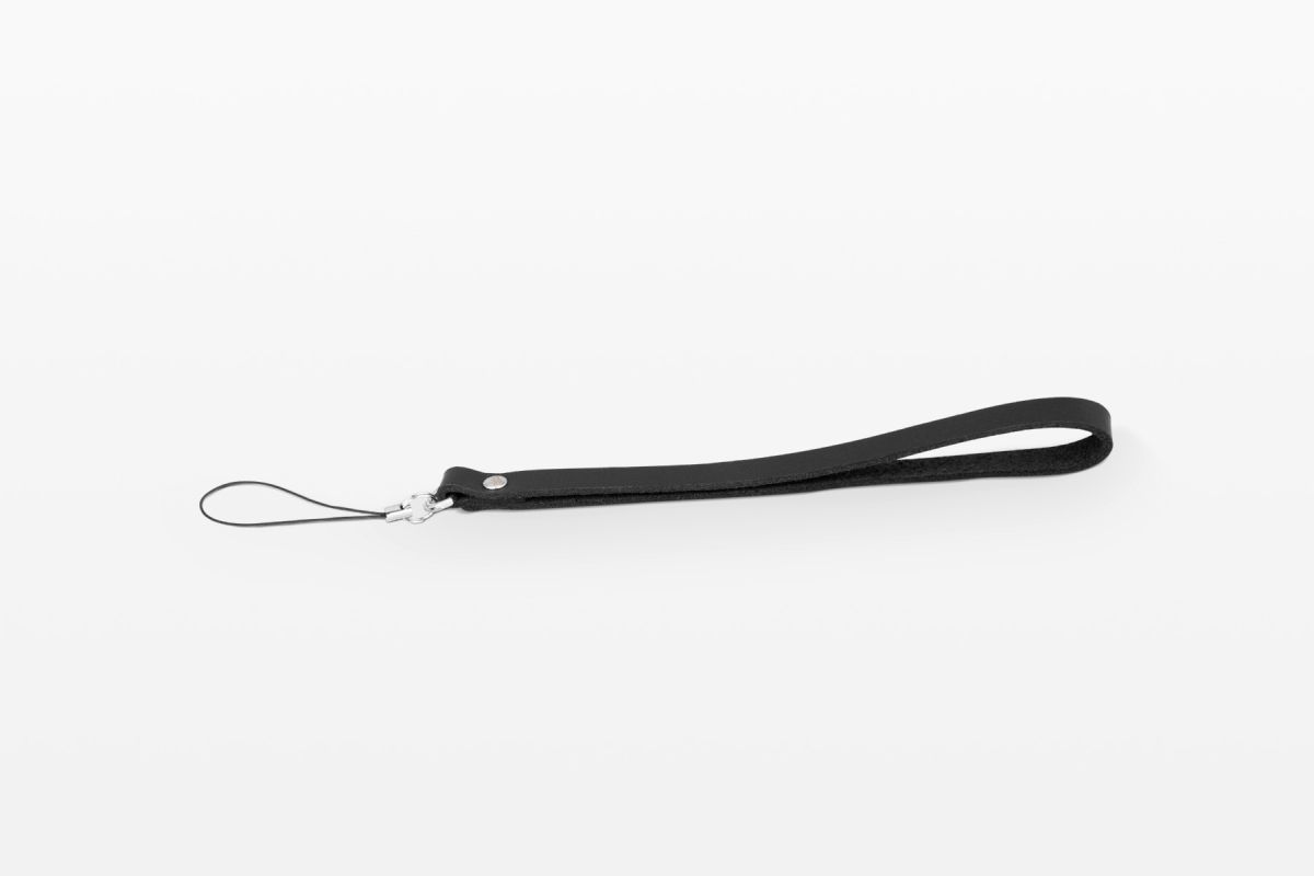 Lomography Black Leather Wrist Strap - B&C Camera