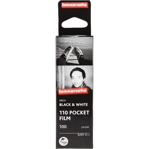 Shop Lomography Orca Black and White Negative Film (110 Cartridge, 24 Exposures) by lomography at B&C Camera