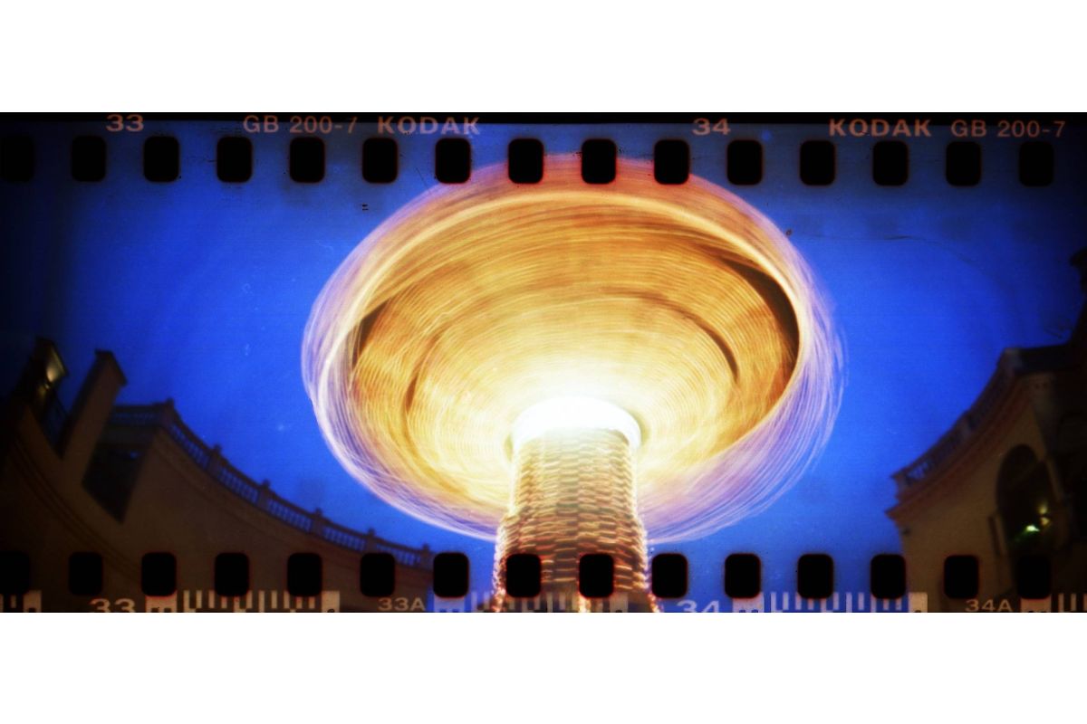 Lomography Sprocket Rocket 35 mm Panoramic Camera Bittersweet - B&C Camera