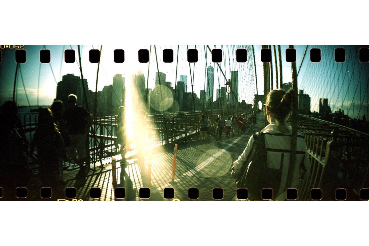 Lomography Sprocket Rocket 35 mm Panoramic Camera Bittersweet - B&C Camera