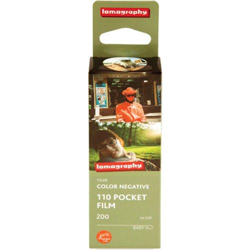 Shop Lomography Tiger Color Negative Film (110 Cartridge, 24 Exposures) by lomography at B&C Camera