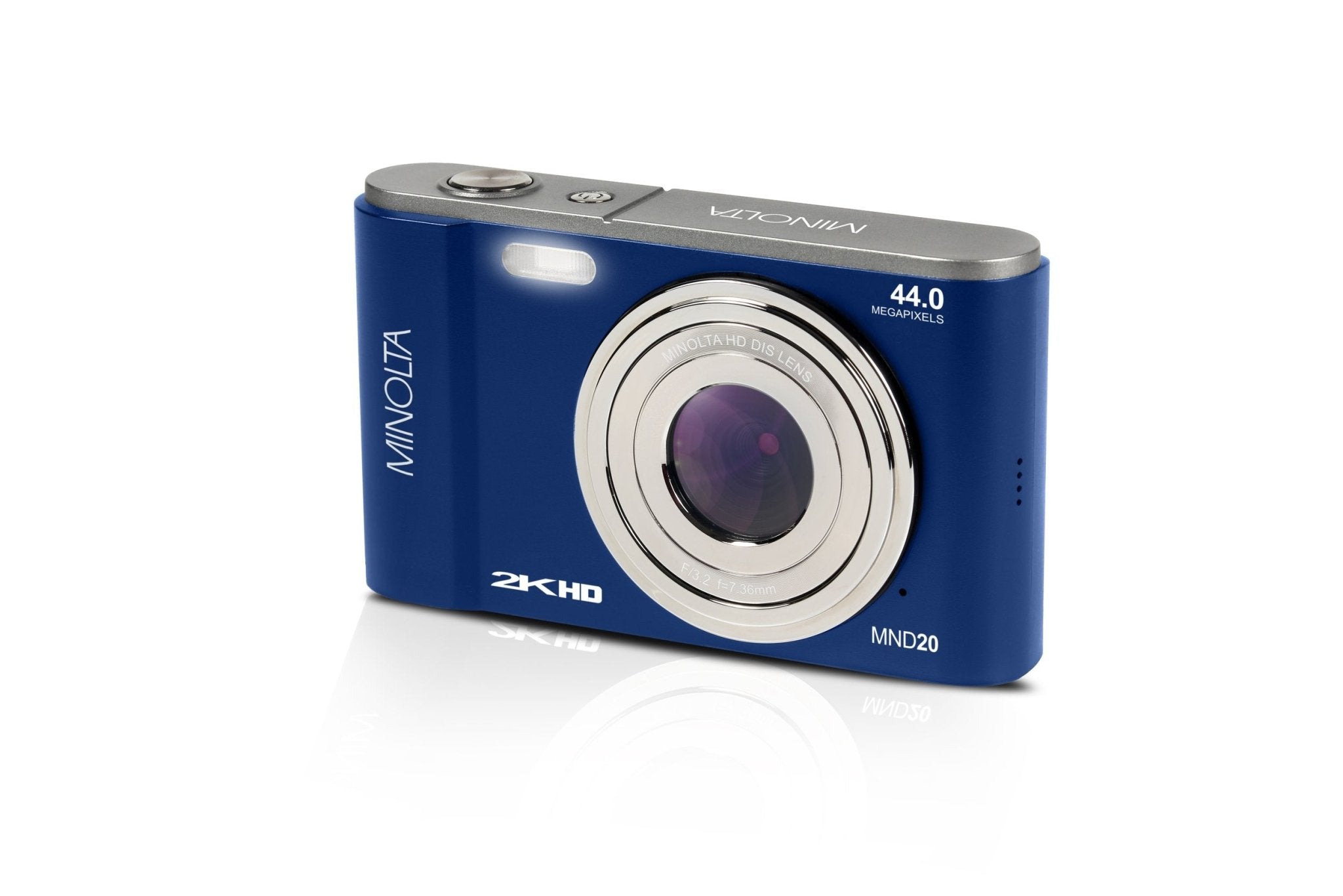 Shop Minolta Minolta MND20 44 MP 2.7K Ultra HD Digital Camera (Blue) by Minolta at B&C Camera