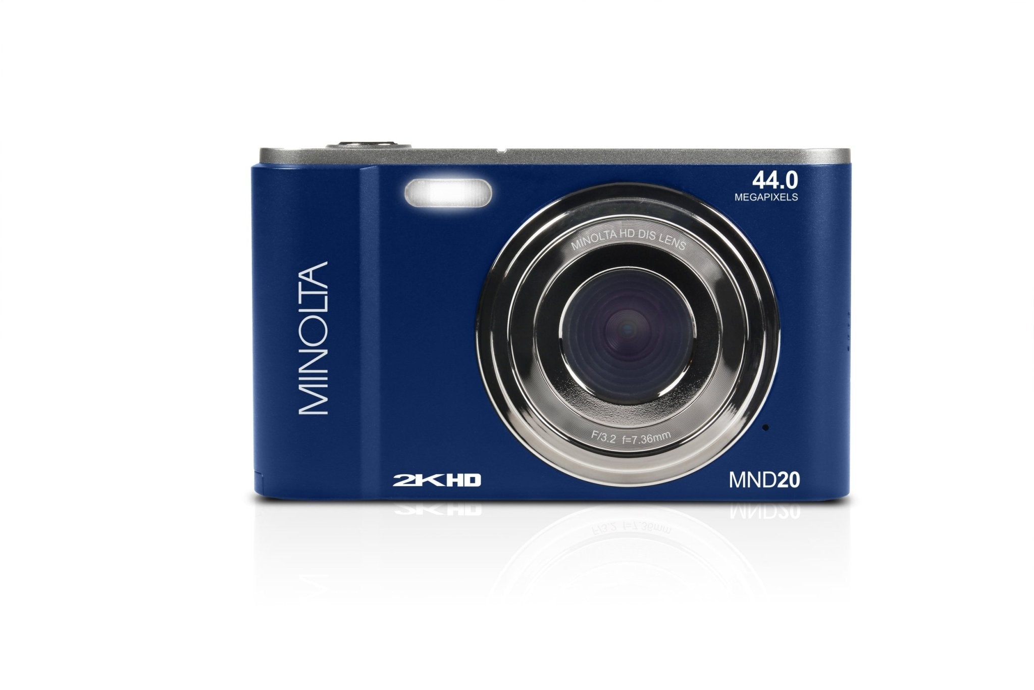 Shop Minolta Minolta MND20 44 MP 2.7K Ultra HD Digital Camera (Blue) by Minolta at B&C Camera