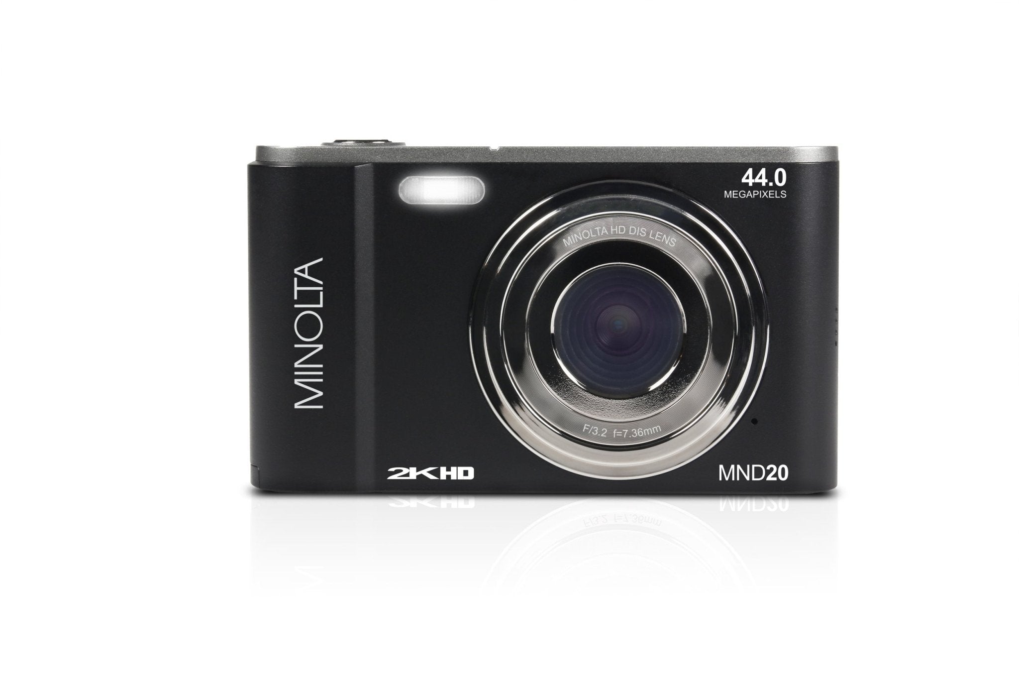 Shop MINOLTA MND20 44 MP / 2.7K Ultra HD Digital Camera (Black) by Minolta at B&C Camera