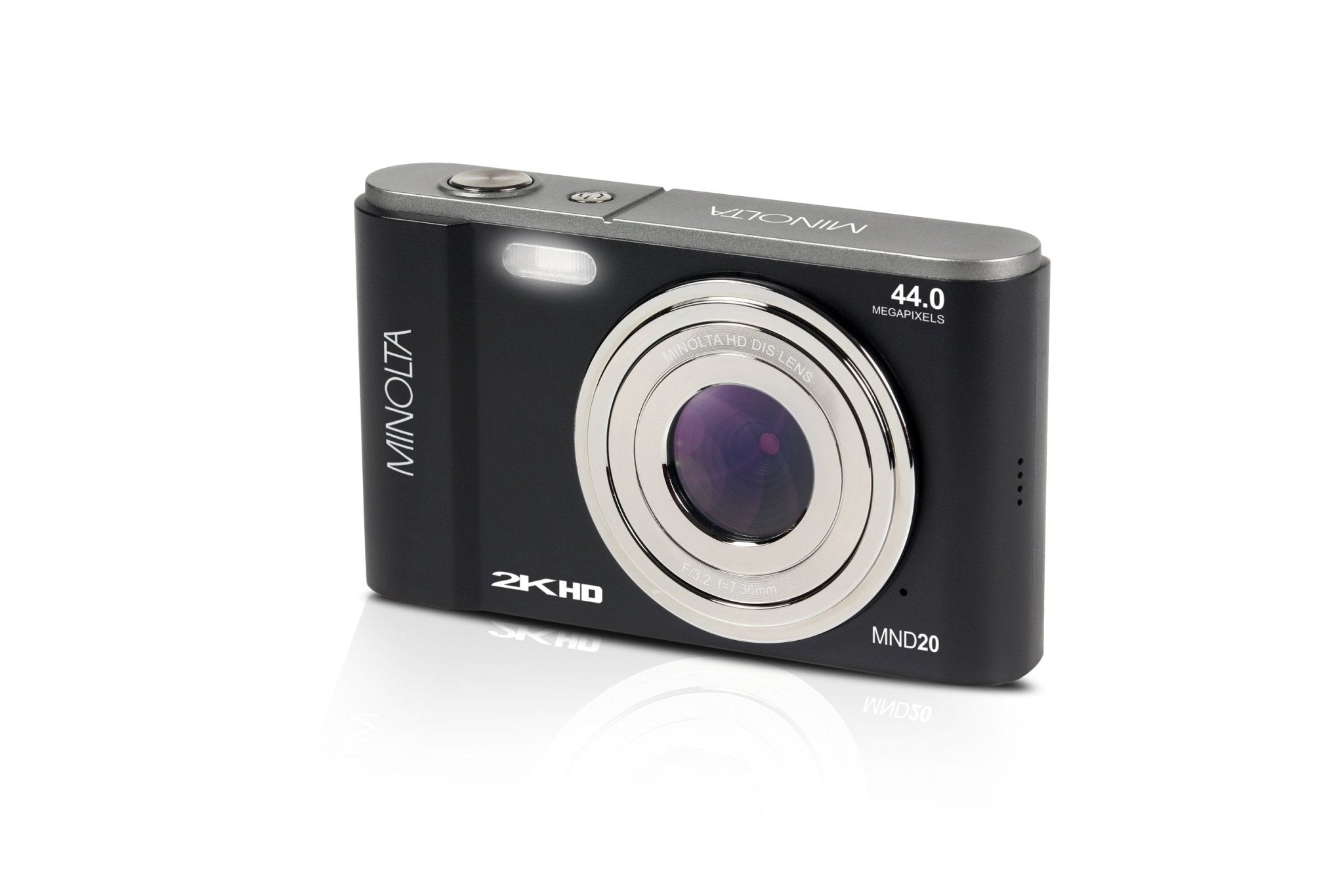 Shop MINOLTA MND20 44 MP / 2.7K Ultra HD Digital Camera (Black) by Minolta at B&C Camera