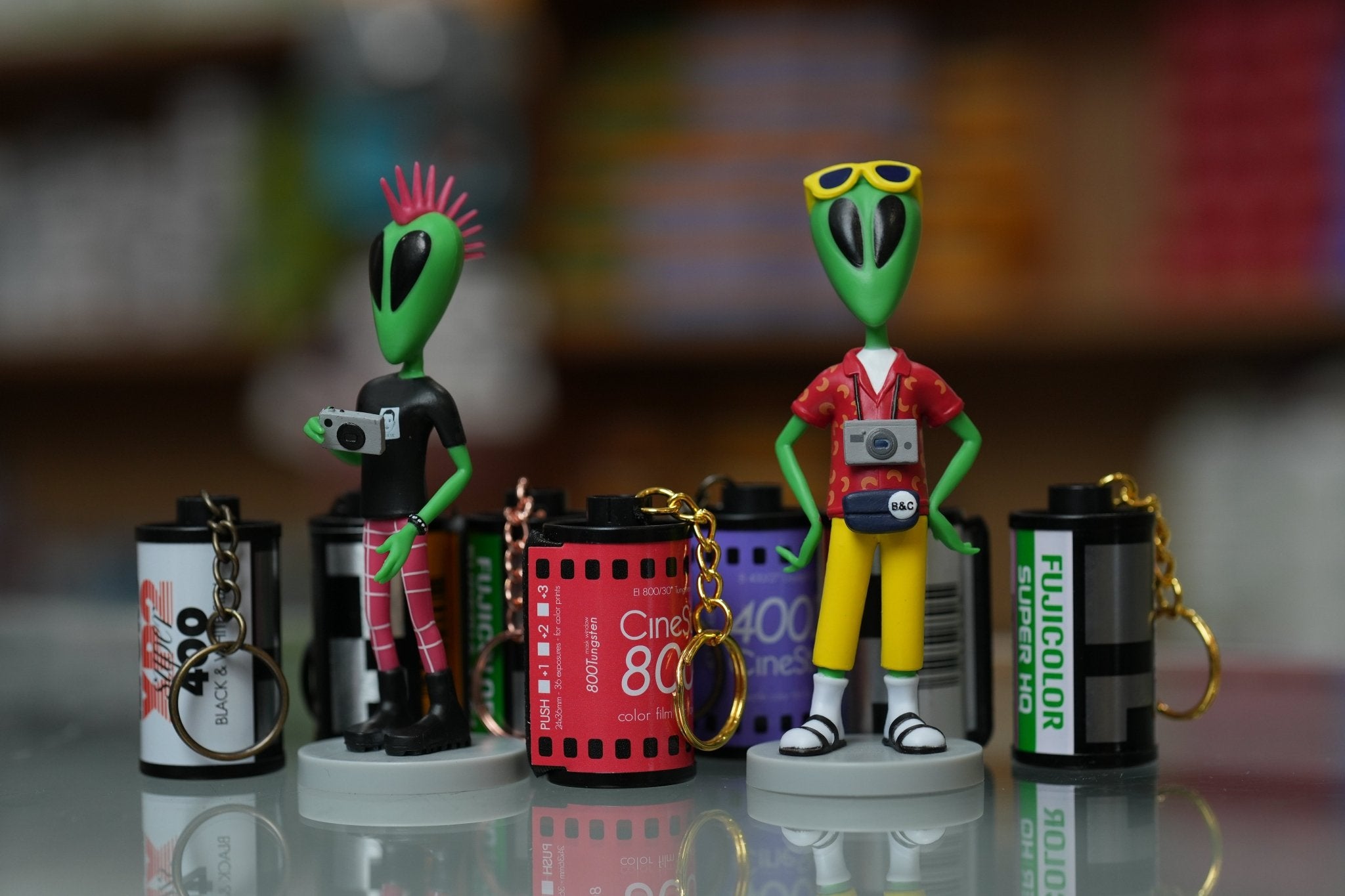 Shop Mystery Film Keychains by Marci at B&C Camera