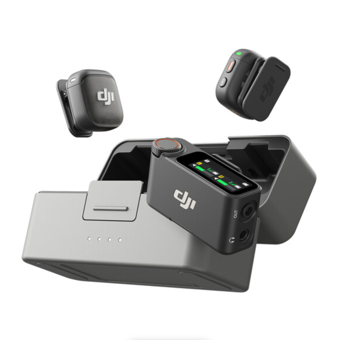 DJI Mic 3 2-Person Compact Wireless Microphone System/Recorder for Camera & Smartphone