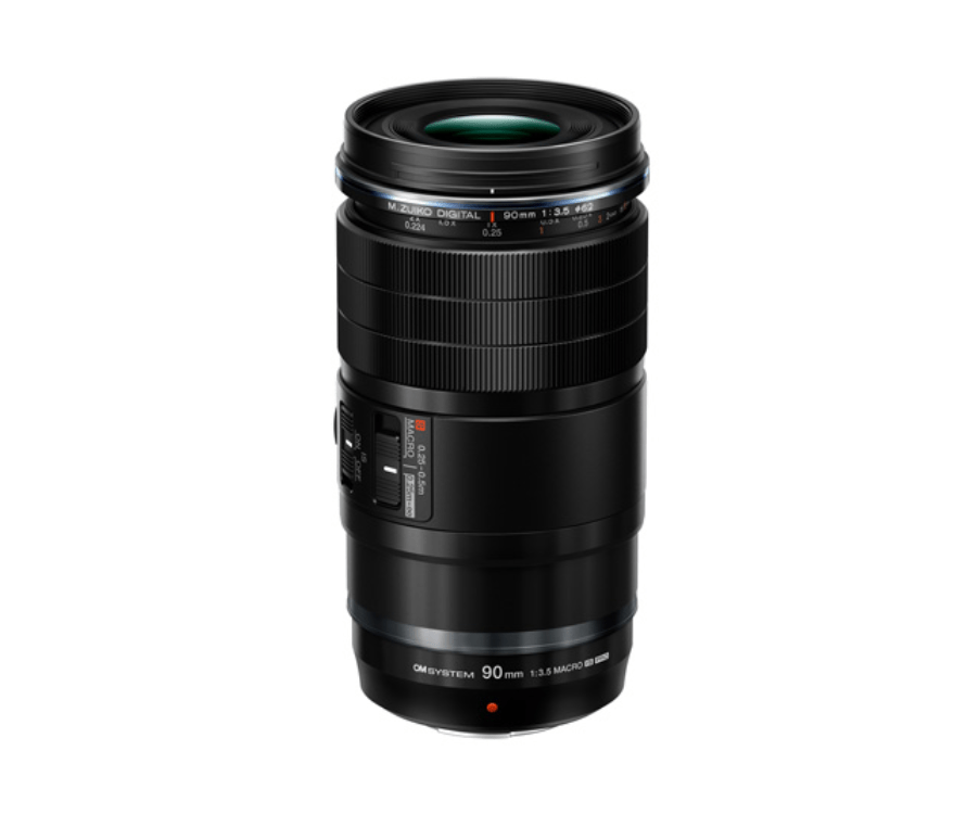 Shop OM SYSTEM M.Zuiko Digital ED 90mm f/3.5 Macro IS PRO Lens (Micro Four Thirds) by OM System at B&C Camera