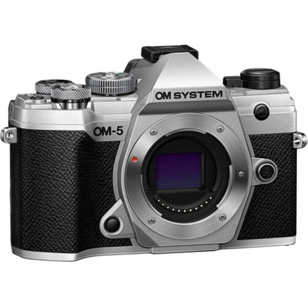 Shop OM SYSTEM OM-5 Mirrorless Camera (Silver) by OM System at B&C Camera