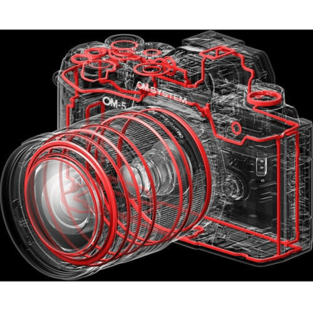 Shop OM SYSTEM OM-5 Mirrorless Camera (Silver) by OM System at B&C Camera