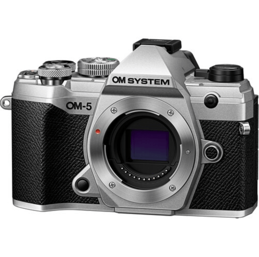 Shop OM SYSTEM OM-5 Mirrorless Camera (Silver) by OM System at B&C Camera