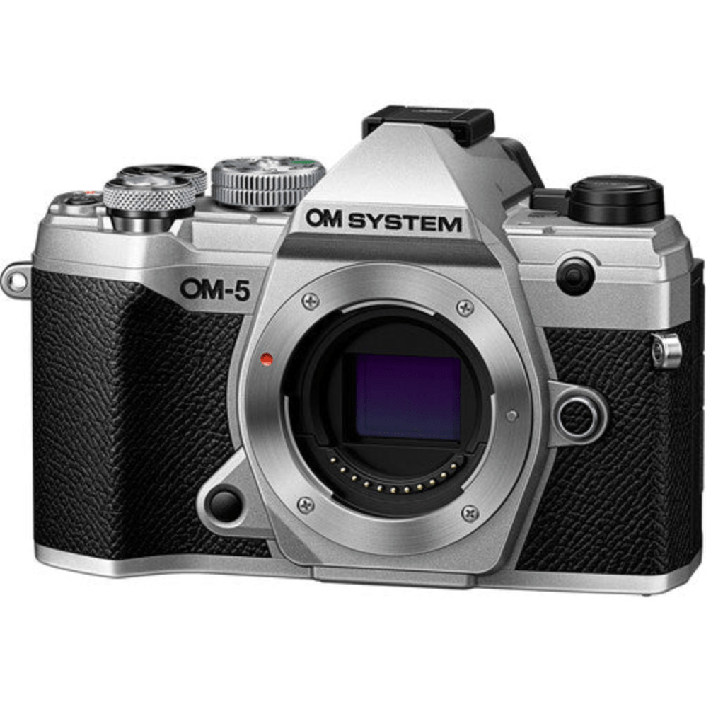Shop OM SYSTEM OM-5 Mirrorless Camera (Silver) by OM System at B&C Camera