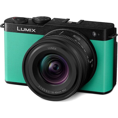 Shop Panasonic Lumix S9 Mirrorless Camera with 18-40mm f/4.5-6.3 Lens (Mint Green) by Panasonic at B&C Camera