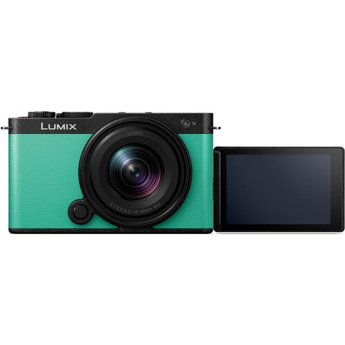 Shop Panasonic Lumix S9 Mirrorless Camera with 18-40mm f/4.5-6.3 Lens (Mint Green) by Panasonic at B&C Camera