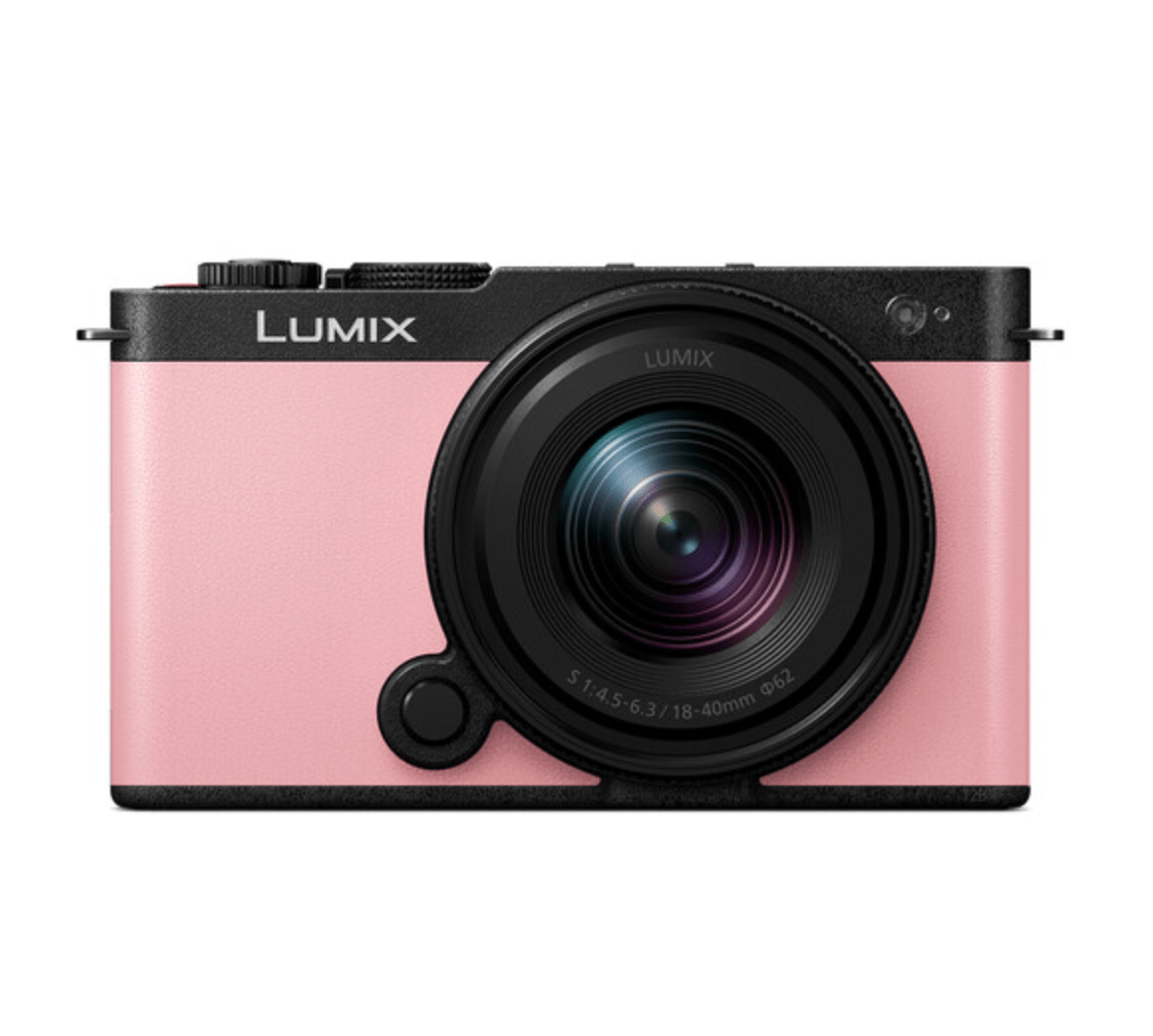 Shop Panasonic Lumix S9 Mirrorless Camera with 18-40mm f/4.5-6.3 Lens (Pink) by Panasonic at B&C Camera