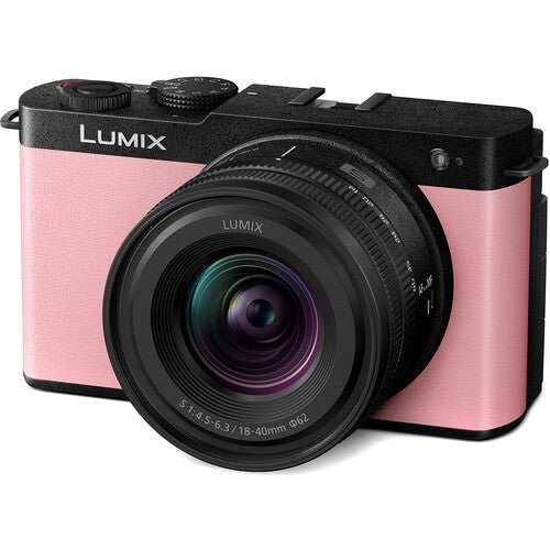 Shop Panasonic Lumix S9 Mirrorless Camera with 18-40mm f/4.5-6.3 Lens (Pink) by Panasonic at B&C Camera