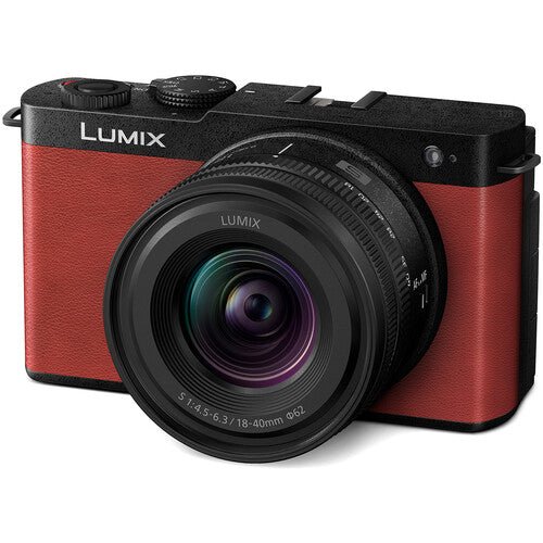 Shop Panasonic Lumix S9 Mirrorless Camera with 18-40mm f/4.5-6.3 Lens (Red) by Panasonic at B&C Camera