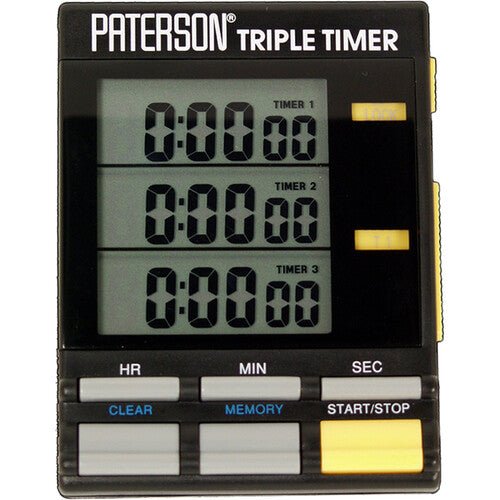 Shop Paterson Triple Darkroom Timer by Paterson at B&C Camera