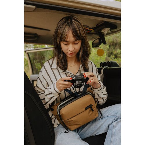 Shop Peak Design Everyday Sling 3L v2 Coyote by Peak Design at B&C Camera
