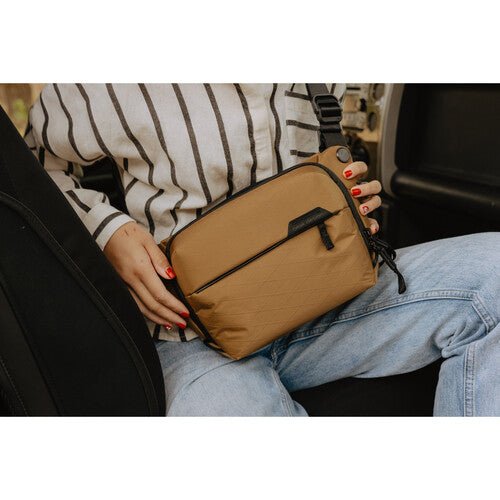 Shop Peak Design Everyday Sling 3L v2 Coyote by Peak Design at B&C Camera