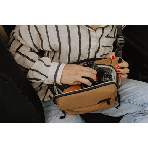 Shop Peak Design Everyday Sling 3L v2 Coyote by Peak Design at B&C Camera