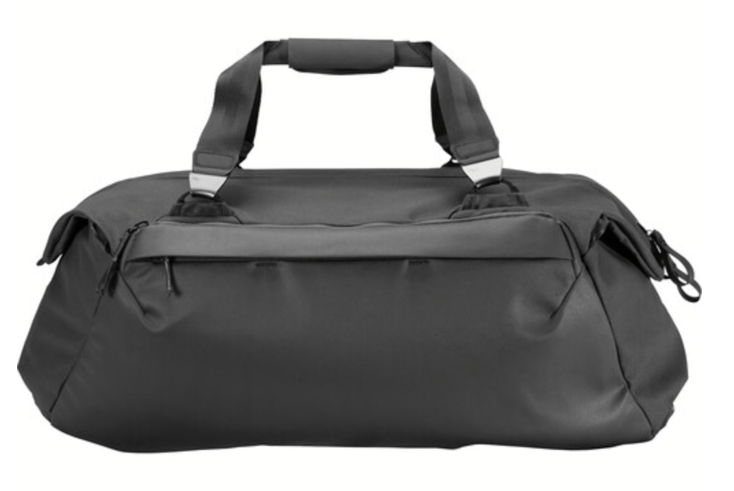 Newest Black strapped padded camera/duffle bag