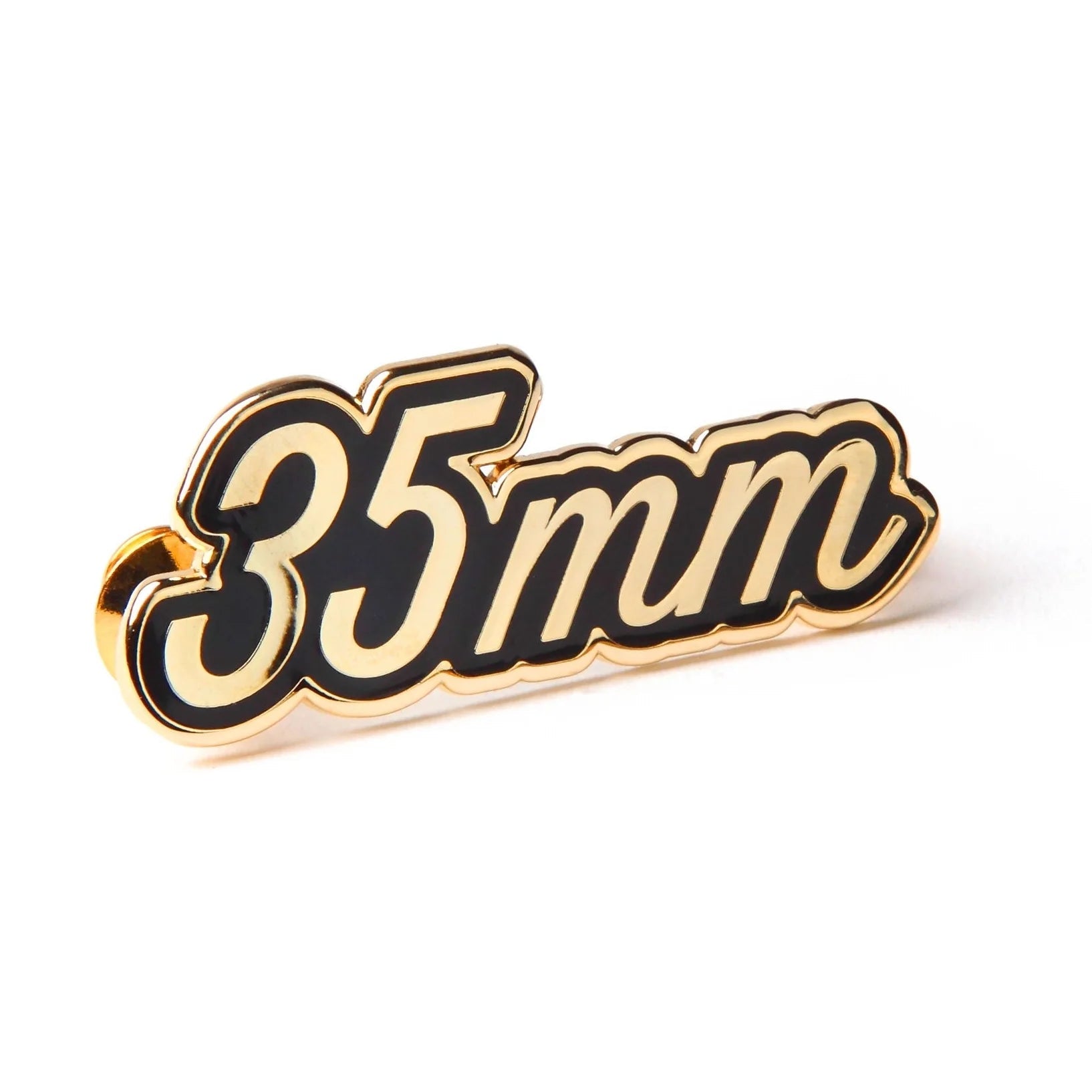 Shop Photogenic Supply Co. Enamel Pin - 35mm (Gold) by Photogenic Supply Co. at B&C Camera