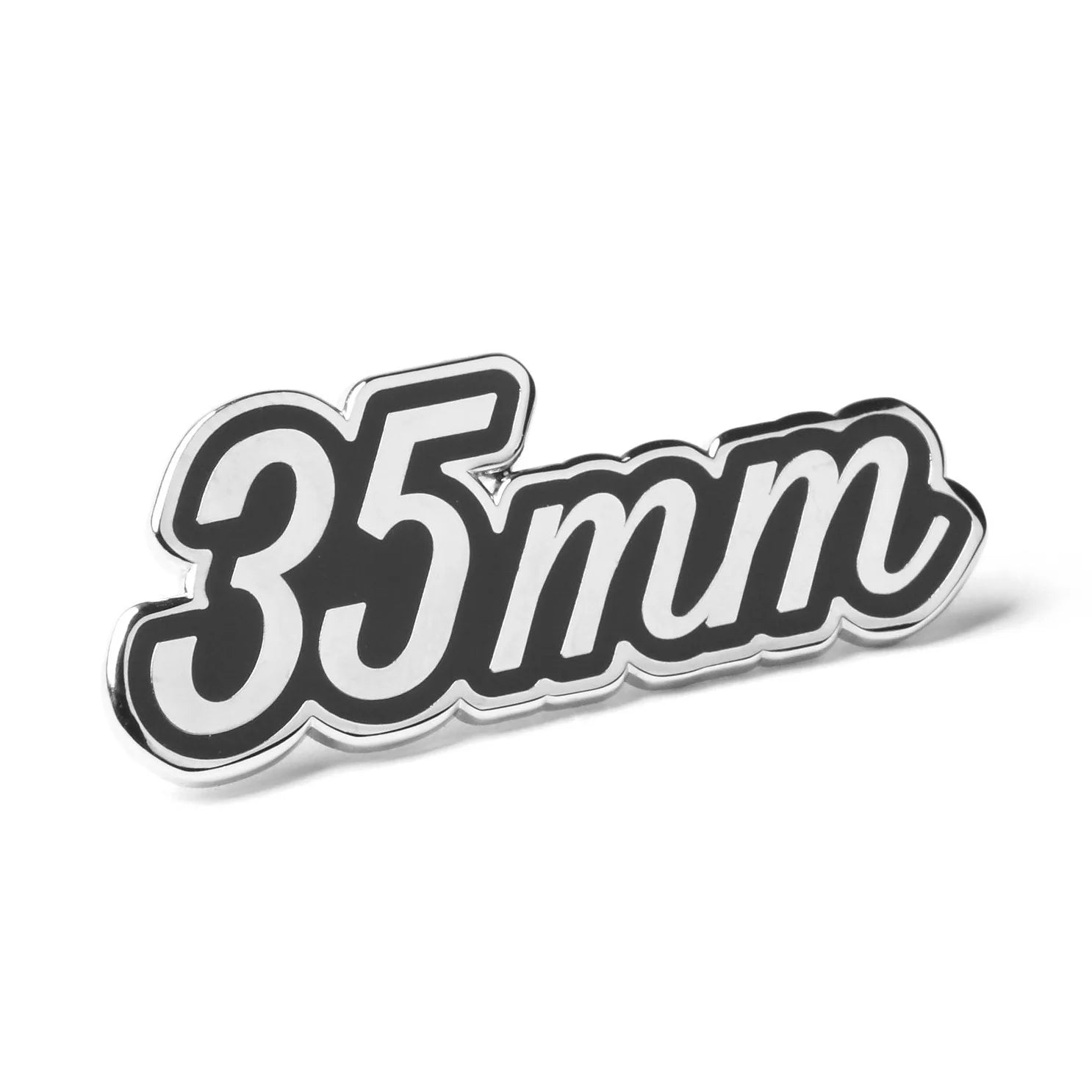 Shop Photogenic Supply Co. Enamel Pin - 35mm (Silver) by Photogenic Supply Co. at B&C Camera
