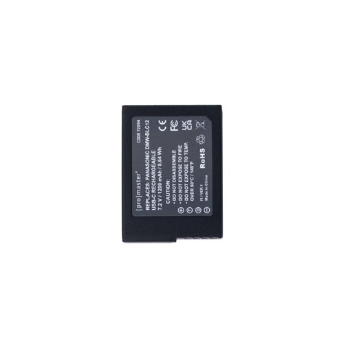Shop Promaster Li-ion Battery for Panasonic DMW-BLC12 with USB-C Charging by Promaster at B&C Camera