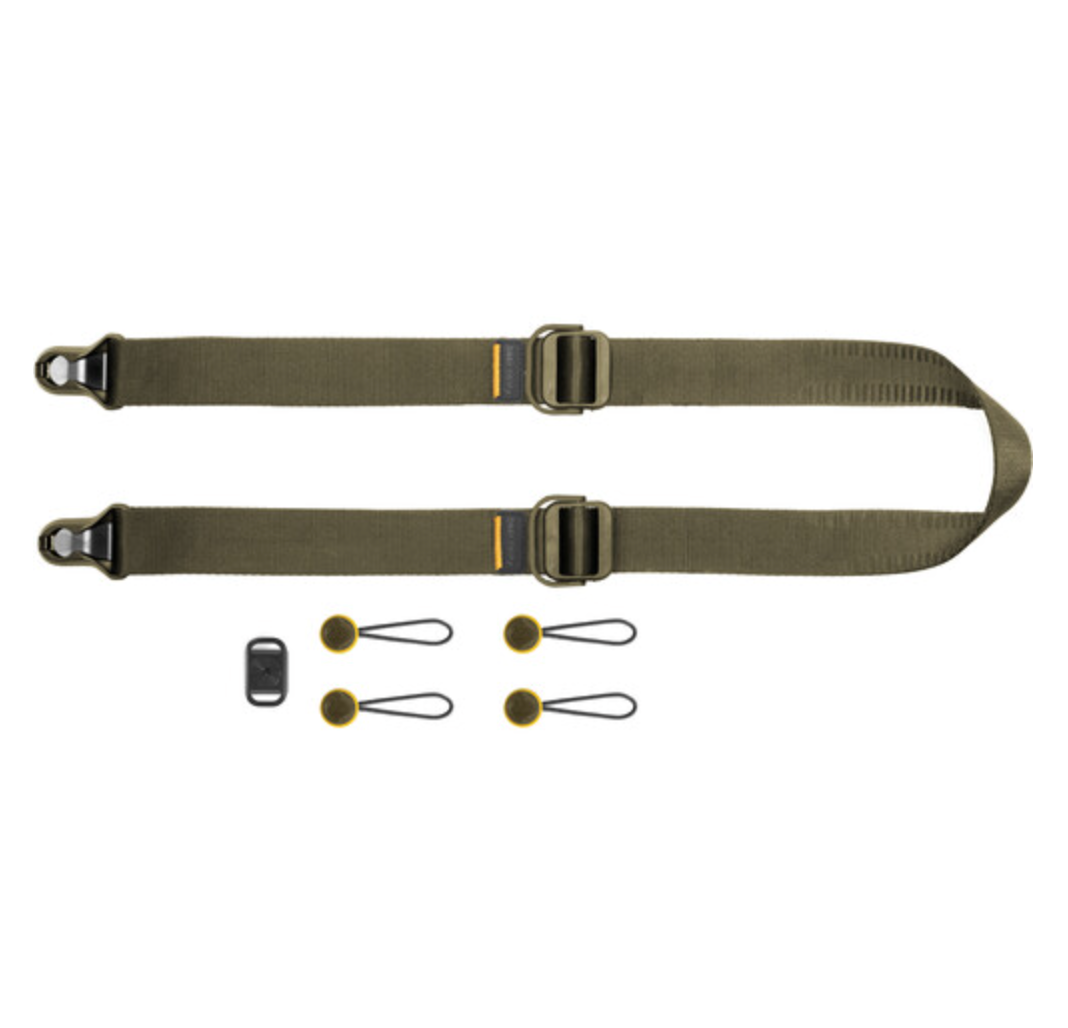 Shop Peak Design Slide Lite Camera Strap (Kelp) by Peak Design at B&C Camera