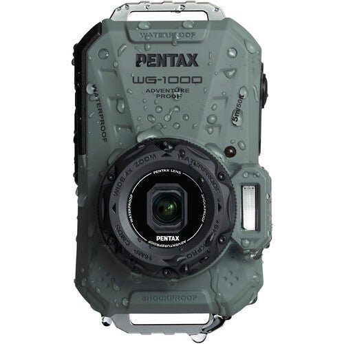 Ricoh Pentax Wg - 1000 Olive - B&C Camera