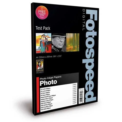 FotoSpeed Photo Quality A4 Test Pack