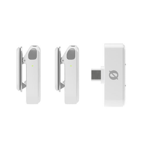 Shop RODE Wireless Micro 2-Person Ultracompact Wireless Microphone System with Lightning Connector (2.4 GHz, White) by Rode at B&C Camera