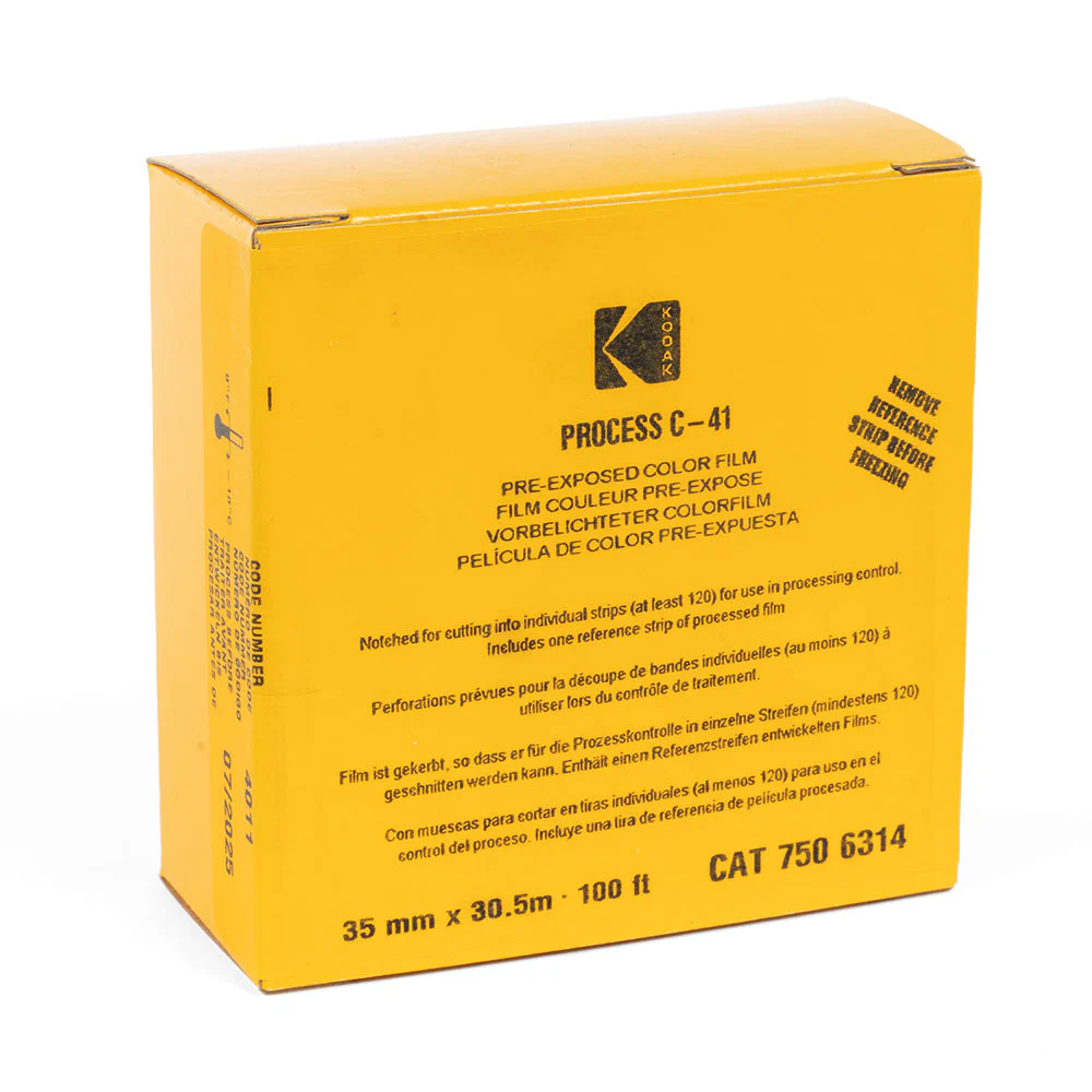 Kodak Color Negative C-41 Control Strips