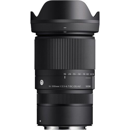 Shop Sigma 16-300mm f/3.5-6.7 DC OS Contemporary Lens (Canon RF) by Sigma at B&C Camera