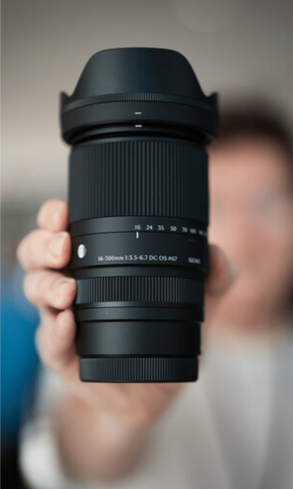 Shop Sigma 16-300mm f/3.5-6.7 DC OS Contemporary Lens (Canon RF) by Sigma at B&C Camera