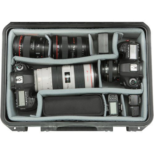 Shop SKB iSeries 1711-6 Case with Think Tank Photo Dividers & Lid Foam (Black) by SKB at B&C Camera