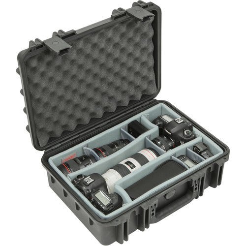 Shop SKB iSeries 1711-6 Case with Think Tank Photo Dividers & Lid Foam (Black) by SKB at B&C Camera